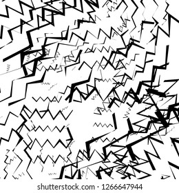 Abstract Geometric Simple Zigzag Print, Wave Pattern, Unique Geometric Ethnic Style, Perfect for Site Backgrounds, Wrapping Paper and Fabric Design