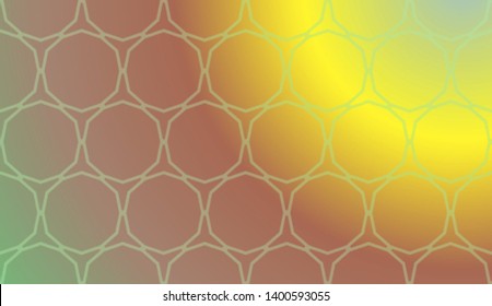 Abstract Geometric Soft Colorful Background. For Brochure, Banner, Wallpaper, Mobile Screen. Vector Illustration.