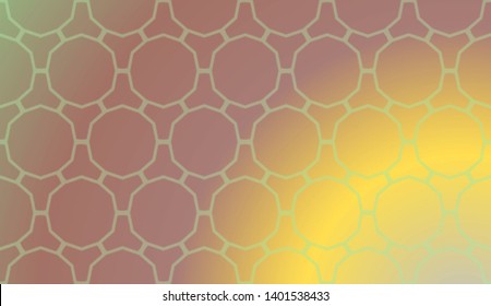 Abstract Geometric Soft Colorful Background. For Brochure, Banner, Wallpaper, Mobile Screen. Vector Illustration.
