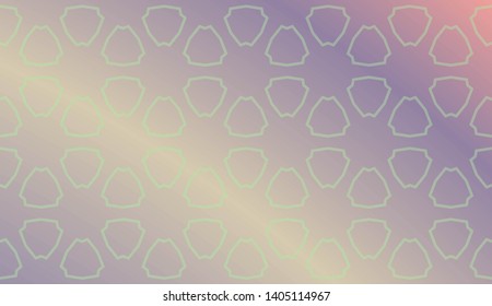 Abstract Geometric Soft Colorful Background. For Brochure, Banner, Wallpaper, Mobile Screen. Vector Illustration.