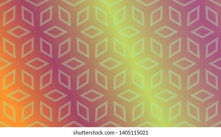 Abstract Geometric Soft Colorful Background. For Brochure, Banner, Wallpaper, Mobile Screen. Vector Illustration.
