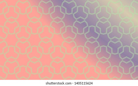 Abstract Geometric Soft Colorful Background. For Brochure, Banner, Wallpaper, Mobile Screen. Vector Illustration.