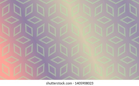 Abstract Geometric Soft Colorful Background. For Brochure, Banner, Wallpaper, Mobile Screen. Vector Illustration.