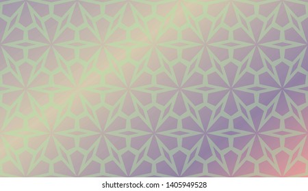 Abstract Geometric Soft Colorful Background. For Brochure, Banner, Wallpaper, Mobile Screen. Vector Illustration.