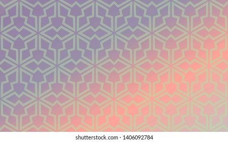 Abstract Geometric Soft Colorful Background. For Brochure, Banner, Wallpaper, Mobile Screen. Vector Illustration.