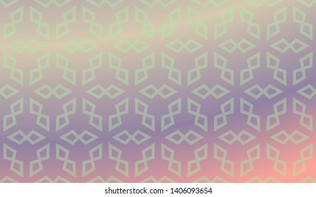 Abstract Geometric Soft Colorful Background. For Brochure, Banner, Wallpaper, Mobile Screen. Vector Illustration.