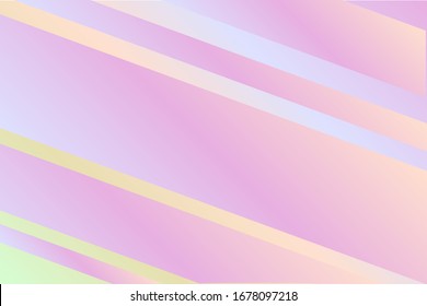 Abstract geometric soft pastel gradient background vector template