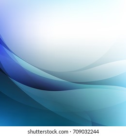 Abstract geometric  with space modern design on Light blue background, vector illustration