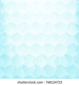 Abstract geometric with space modern design on Light blue background, vector illustration
