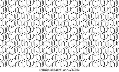 Abstract geometric special pattern design