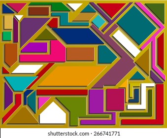 Abstract geometric spectrum