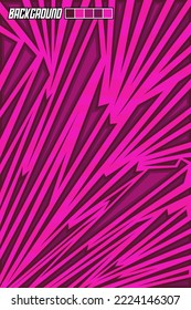 Abstract geometric sports background. Purple Background. Pattern graphics for extreme sports team jerseys, vinyl wrap, stickers, and other printing media.