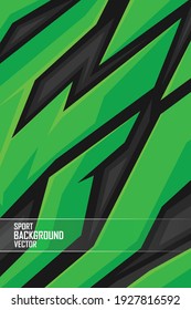 Abstract geometric sports background. Racing line pattern graphic for extreme sport jersey team, vinyl wrap and decal. 