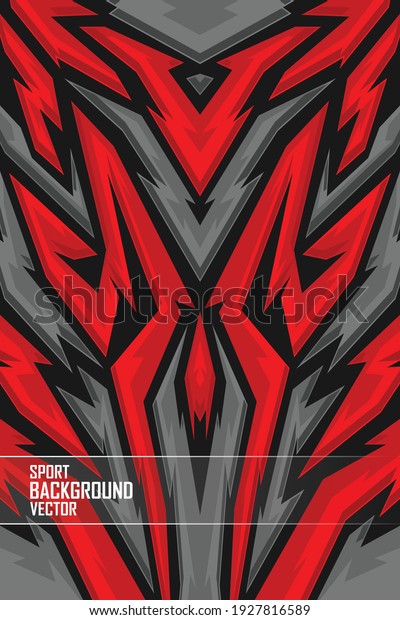 Abstract geometric sports background. Racing line\
pattern graphic for extreme sport jersey team, vinyl wrap and\
decal. 