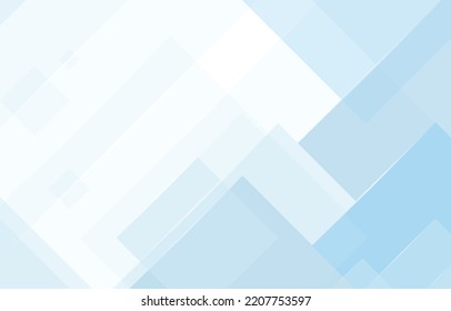 Abstract Geometric Square Blue Background