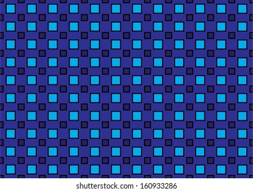 Abstract Geometric Square Pattern. Vector