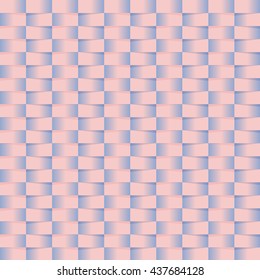 Abstract geometric square pink and blue pattern