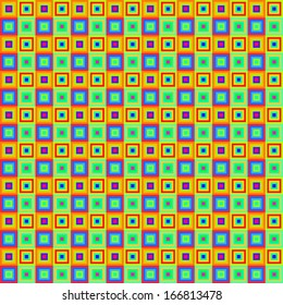 Abstract geometric square seamless background on white. Template design. Vintage pattern.Can be used for packaging,invitations cards, print productions, decoration. 