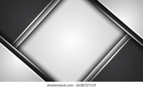 Abstract geometric square theme overlapping background for graphic design.