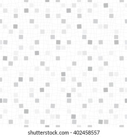 Abstract geometric square tiles seamless background vector pattern