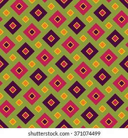Abstract geometric squares graphic hipster fashion pillow pattern