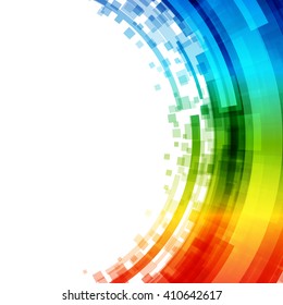 Abstract geometric squares lines vector background. Good for promotion materials, brochures, banners. Abstract Backdrop, Technology Background.