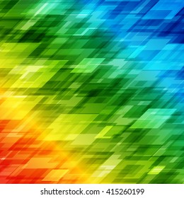 Abstract geometric squares lines vector background. Technology Background.