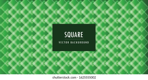 Abstract geometric squares overlap vector background