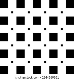 Abstract Geometric Squares Pattern Repeated Design Illustration