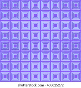 Abstract geometric squares seamless pattern. Vector illustration.