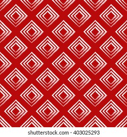 Abstract geometric squares seamless pattern. Vector illustration.