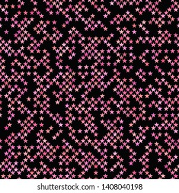 Abstract geometric star pattern background - repeating graphic design