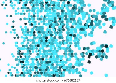 Abstract geometric star pattern, colorful & artistic for graphic design, catalog, textile or texture printing & background. Vector illustration graphic.