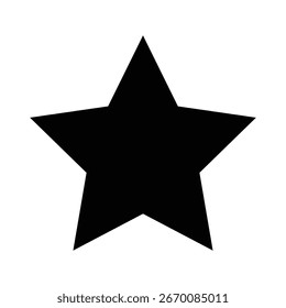 Forma de estrela geométrica abstrata com tons de cores vibrantes