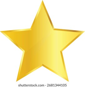 Abstract geometric star shape with vibrant colors