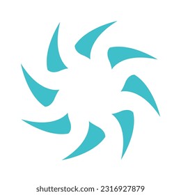 Abstract Geometric Star Vector Illustration