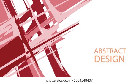 abstract geometric straight shape design red for background frame