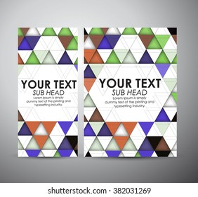 Abstract geometric strip pattern background. Graphics resources design template.