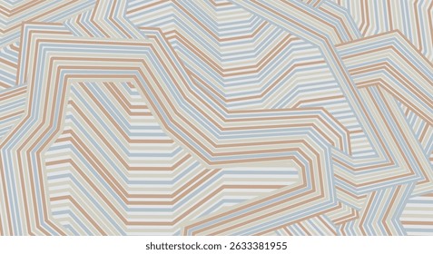 abstrakte geometrische Streifenlinien Hintergrund. Dynamische Formenzusammensetzung. für Zertifikate, Einladungen, Textilien, Bekleidung, Cover, Banner und mehr.

