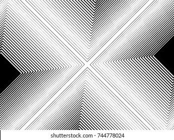 Abstract Geometric Stripe Pattern