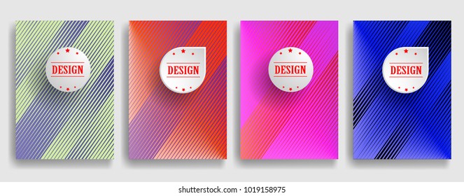 Abstract Geometric Stripe Pattern. Linear backdrop . Colorful background . Poster, brochure geometric design .
 Vector.