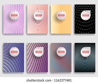 Abstract Geometric Stripe Pattern. Linear backdrop . Colorful background . Poster, brochure geometric design .
 Vector.