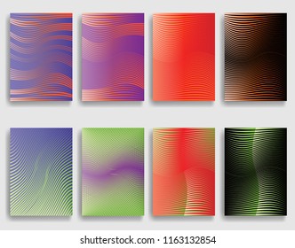 Abstract Geometric Stripe Pattern. Linear backdrop . Colorful background . Poster, brochure geometric design .
 Vector.
