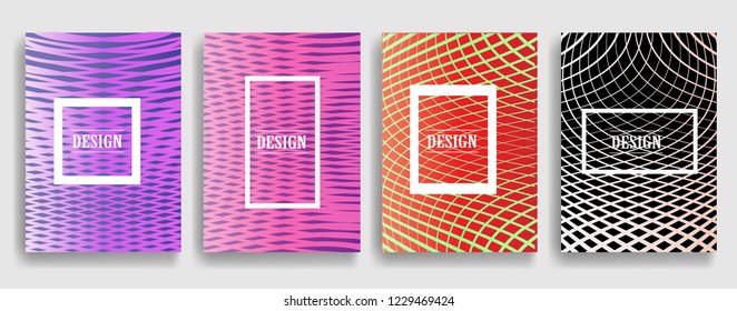 Abstract Geometric Stripe Pattern. Linear backdrop . Colorful background . Poster, brochure geometric design .
 Vector.