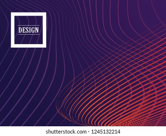 Abstract Geometric Stripe Pattern. Linear backdrop . Colorful background . Poster, brochure geometric design .
 Vector.