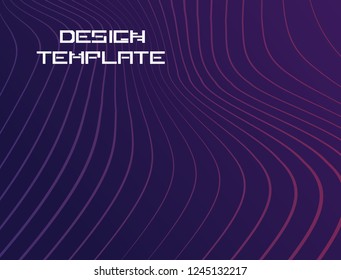 Abstract Geometric Stripe Pattern. Linear backdrop . Colorful background . Poster, brochure geometric design .
 Vector.