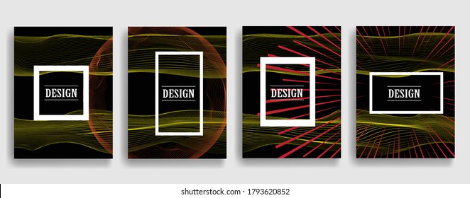 Abstract Geometric Stripe Pattern. Linear backdrop . Colorful background . Poster, brochure geometric design .
 Vector.