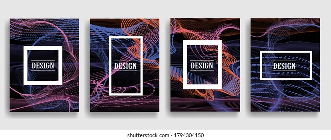 Abstract Geometric Stripe Pattern. Linear backdrop . Colorful background . Poster, brochure geometric design .
 Vector.