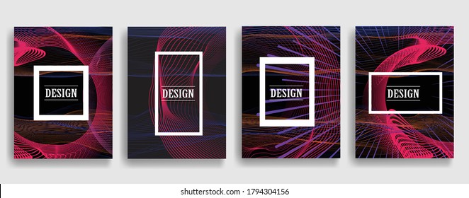 Abstract Geometric Stripe Pattern. Linear backdrop . Colorful background . Poster, brochure geometric design .
 Vector.