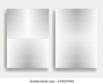 Abstract Geometric Stripe Pattern. Linear backgrounds in gray color. Vector.
